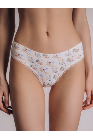 Женские трусы слипы Indefini (Арт.3290LUF)